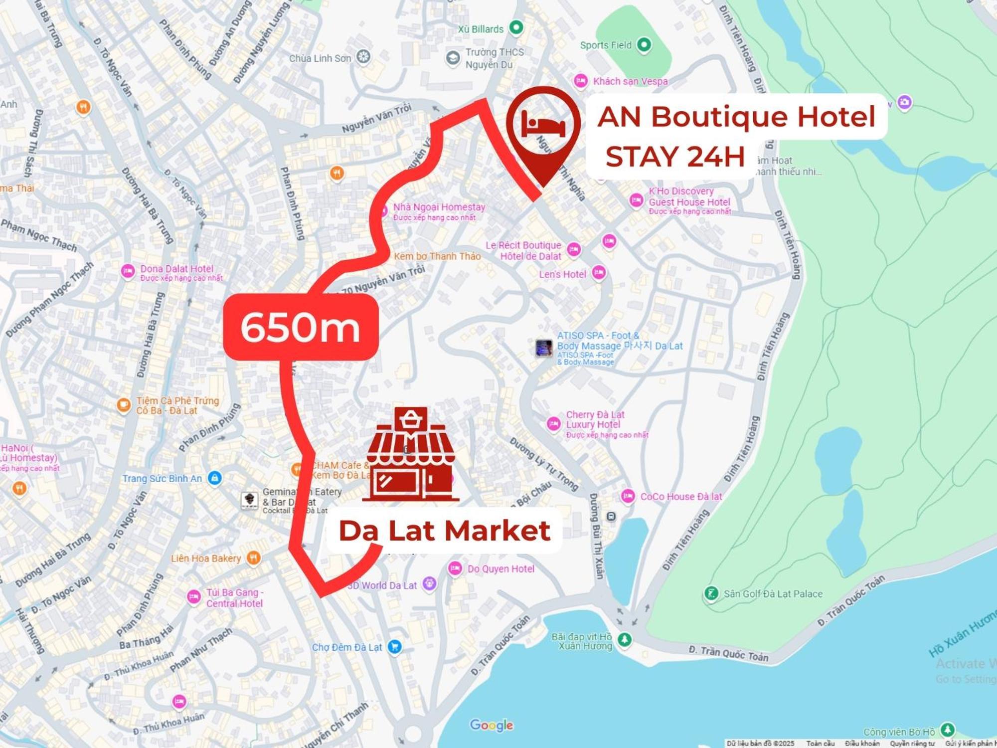 An Boutique Hotel - Stay 24H 달랏 외부 사진
